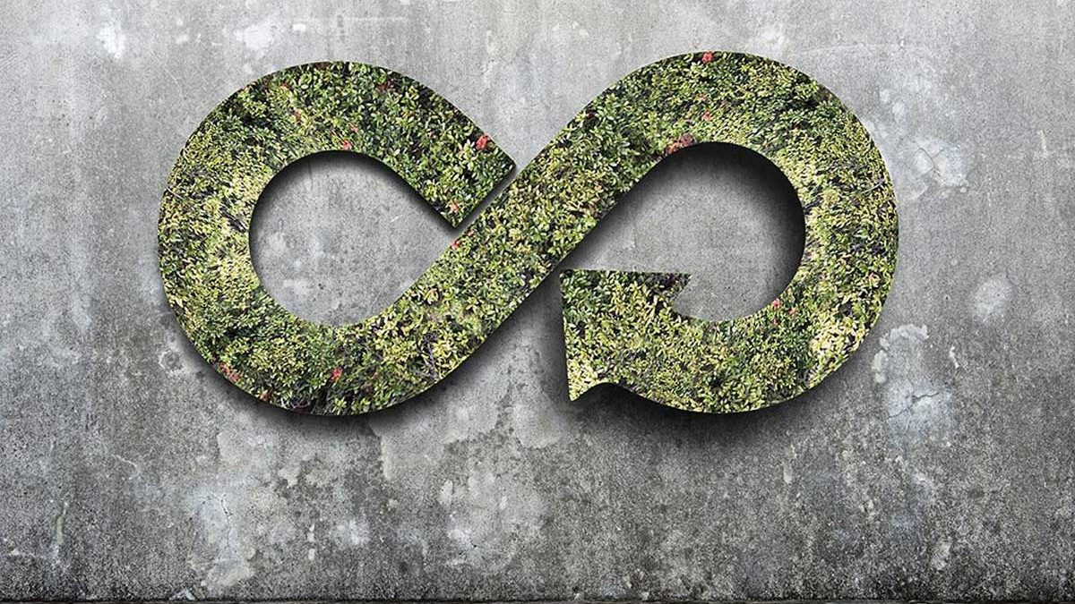 “Kiertotalous – talousmalli, jossa materiaalit ja tuotteet pidetään kierrossa mahdollisimman pitkään arvoa säilyttäen, jätettä ja neitseellisten raaka-aineiden käyttöä minimoiden.”